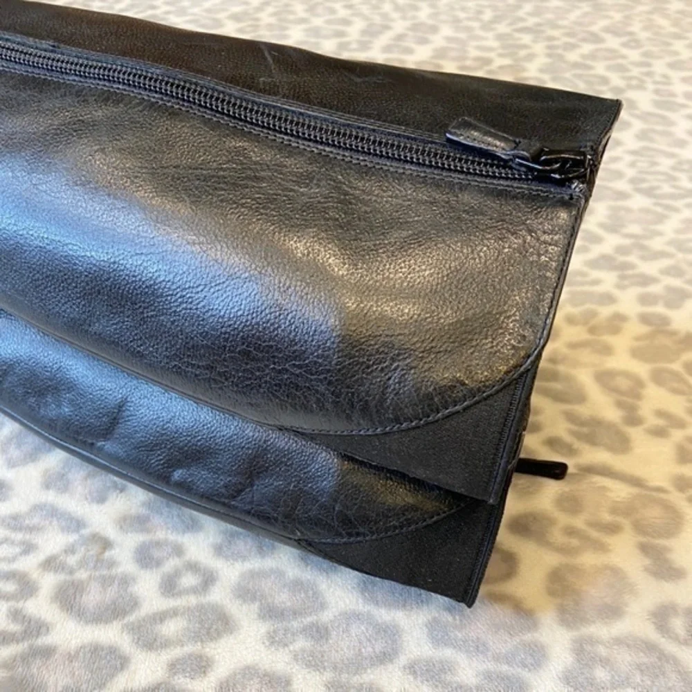 Cole Haan Black Leather Riding Petra‎ Belt II Boots